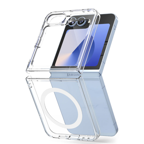 Maska za Samsung Galaxy Z Flip 6 5G transparent Magsafe - 216297-1