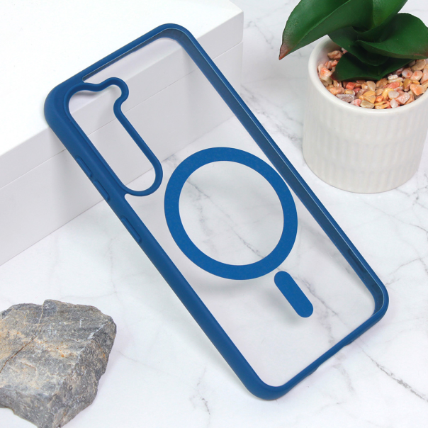 Torbica Magsafe za Samsung S916B Galaxy S23 Plus tamno plava - 206375