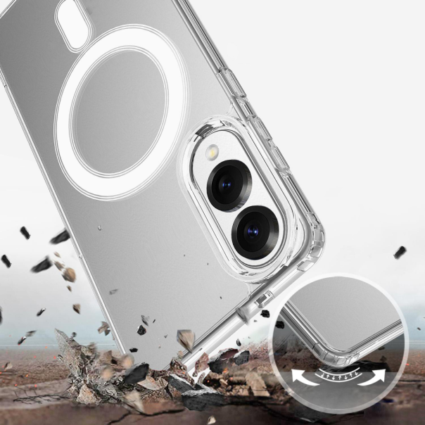 Torbica Magsafe za Samsung S937B Galaxy S25 Edge transparent - 222424