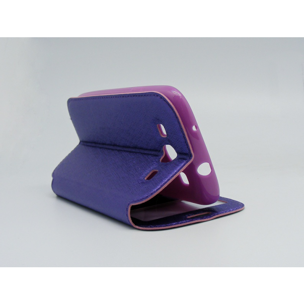 Maska za Samsung G920 S6 na preklop Mercury View ljubičasta - 007444