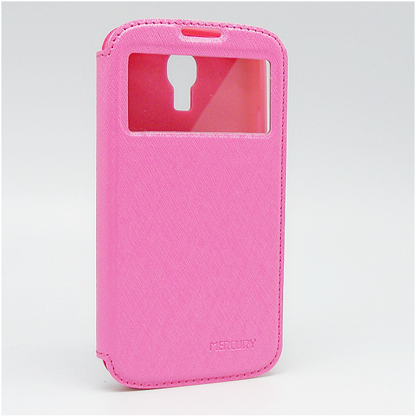 Maska za Samsung G925 S6 Edge na preklop Mercury View pink - 005734