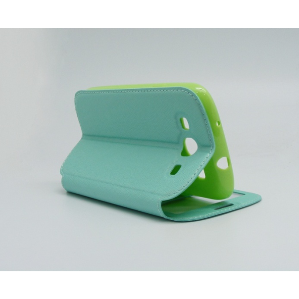 Maska za Samsung N910 Note 4 na preklop Mercury View zelena - 005761