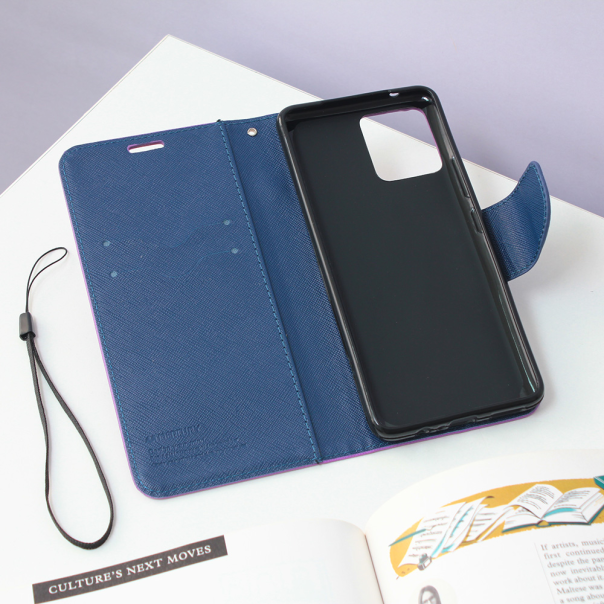 Torbica Mercury za Motorola Moto G72 ljubicasta - 206782-1