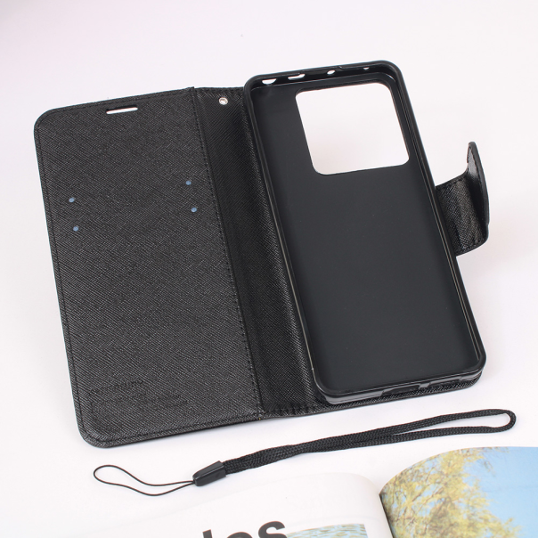 Maska za Xiaomi Redmi Note 13 Pro 5G (EU) Mercury crna - 214136