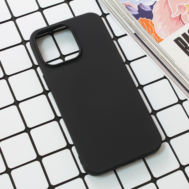 Maska za iPhone 15 Pro Max 6.7 Nano Silikon crna - 209551-1