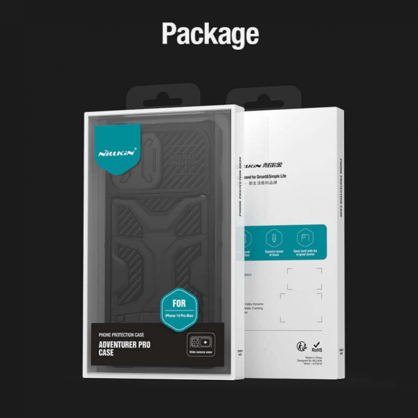 Torbica Nillkin Adventurer Pro za iPhone 14 Pro Max 6.7 crna - 204334