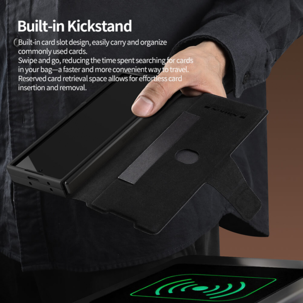 Maska za Samsung Galaxy Z Fold 6 Nillkin Aoge crna - 215358-1