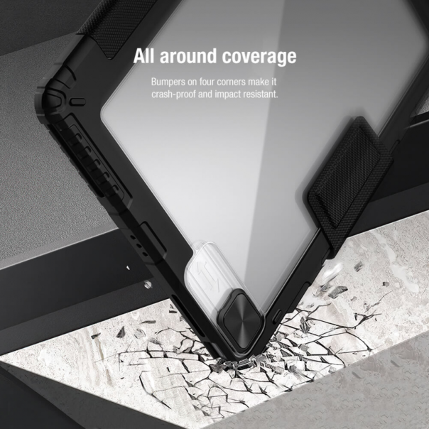 Torbica Nillkin Bumper Leather Pro za iPad Pro 12.9 2020/2021/2022 crna - 205066