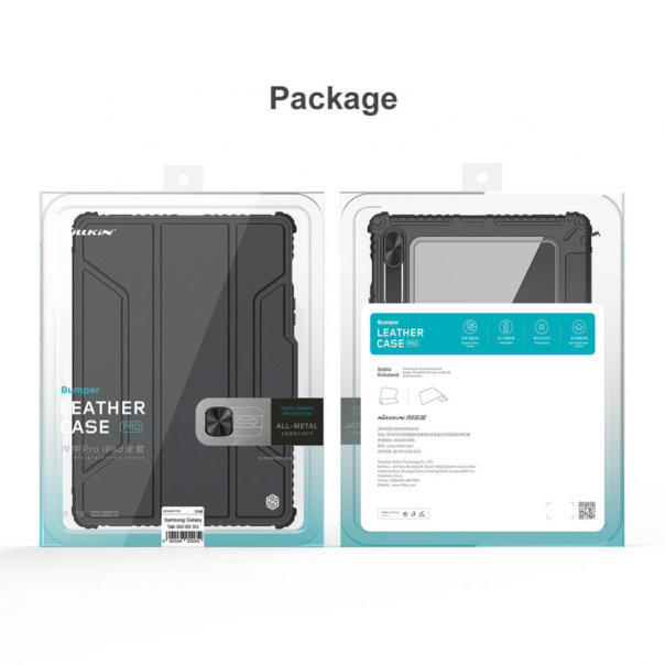 Torbica Nillkin Bumper Leather Pro za Samsung X700 Galaxy Tab S8 crna - 201734