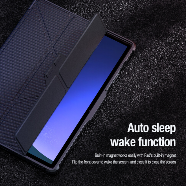 Torbica Nillkin Bumper Leather Pro za Samsung X710 Galaxy Tab S9 crna - 213053