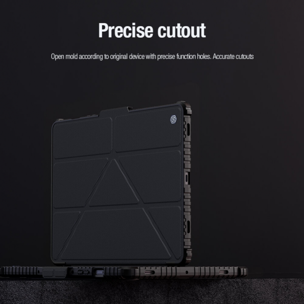 Torbica Nillkin Bumper Leather Pro za Samsung X710 Galaxy Tab S9 crna - 213053