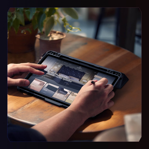 Torbica Nillkin Bumper Leather Pro za Samsung X710 Galaxy Tab S9 crna - 213053