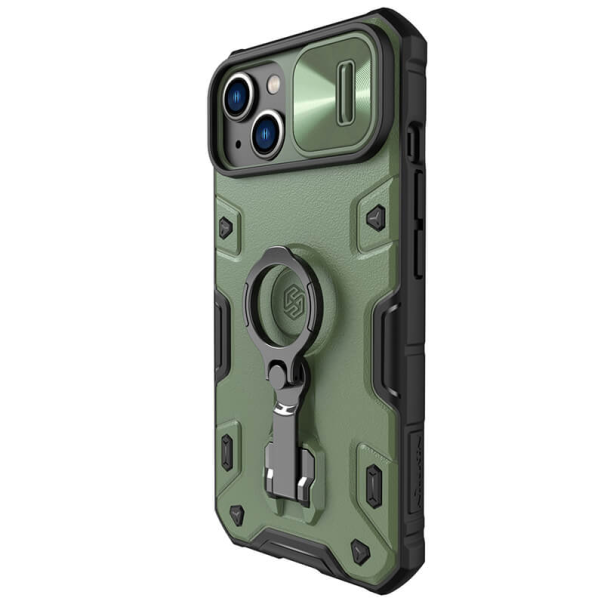 Torbica Nillkin CamShield Armor Pro za iPhone 14 Plus 6.7 zelena - 204350