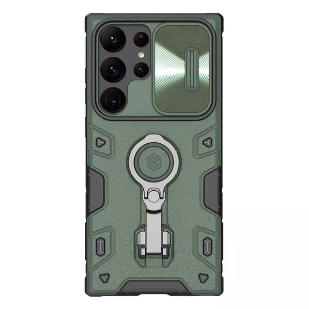 Torbica Nillkin CamShield Armor Pro za Samsung S918B Galaxy S23 Ultra zelena - 206359