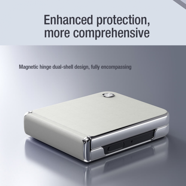 Maska za Samsung Galaxy Z Flip 6 Nillkin CamShield Flip crna - 215624