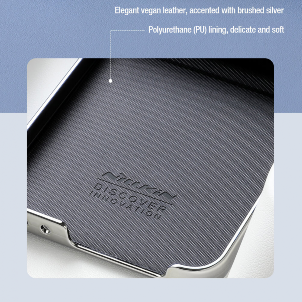 Maska za Samsung Galaxy Z Flip 6 Nillkin CamShield Flip crna - 215624