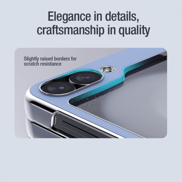 Maska za Samsung Galaxy Z Flip 6 Nillkin CamShield Flip crna - 215624