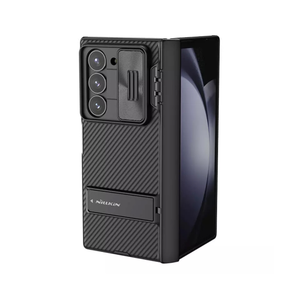 Maska za Samsung Galaxy Z Fold 6 (with stand) Nillkin CamShield Fold crna - 215625