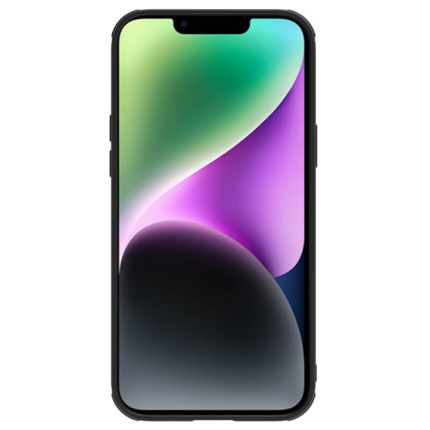 Maska za iPhone 14 Nillkin CamShield Leather S crna - 204353