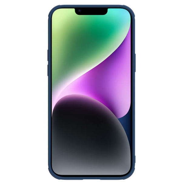 Torbica Nillkin CamShield Leather S za iPhone 14 6.1 plava - 204354