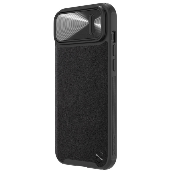 Torbica Nillkin CamShield Leather S za iPhone 14 Plus 6.7 crna - 204356