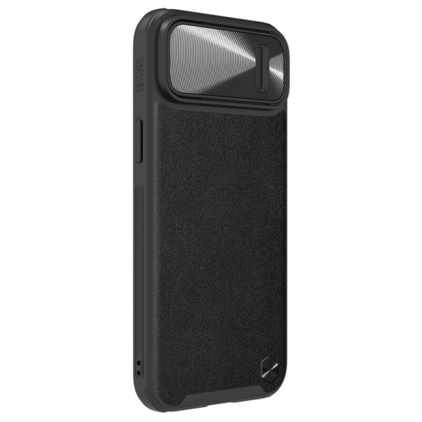 Torbica Nillkin CamShield Leather S za iPhone 14 Plus 6.7 crna - 204356