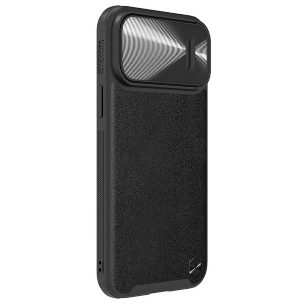 Maska za iPhone 14 Pro Nillkin CamShield Leather S crna - 203810-1