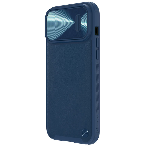 Torbica Nillkin CamShield Leather S za iPhone 14 Pro 6.1 plava - 204359
