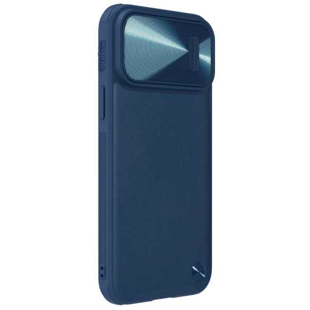 Torbica Nillkin CamShield Leather S za iPhone 14 Pro 6.1 plava - 204359