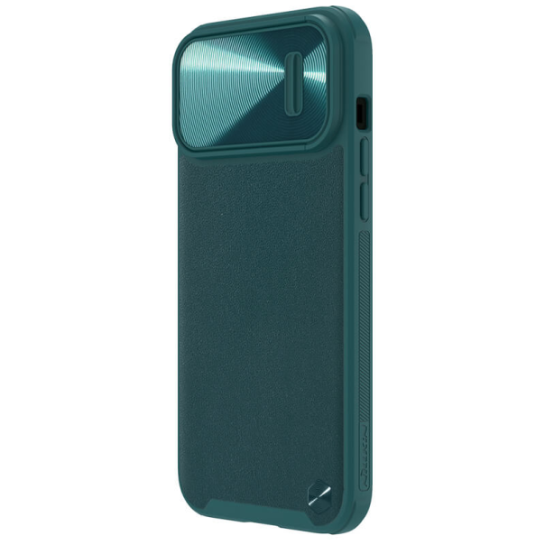 Torbica Nillkin CamShield Leather S za iPhone 14 Pro Max 6.7 zelena - 204361