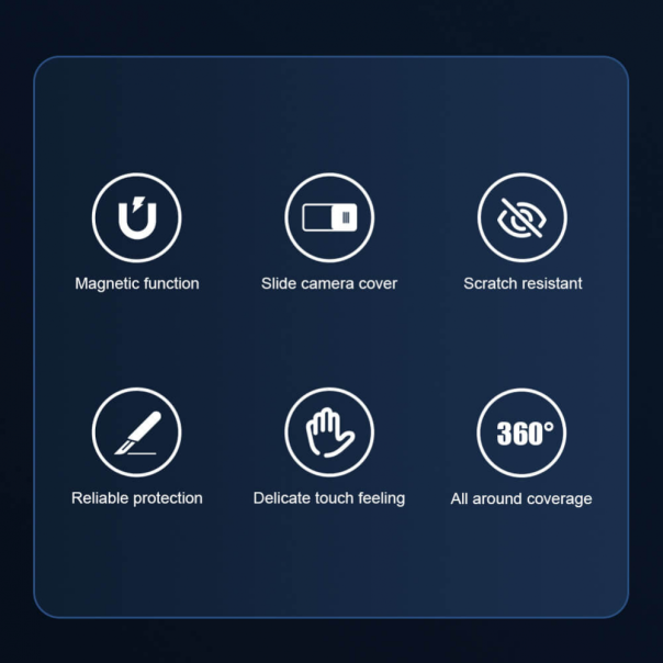 Torbica Nillkin CamShield Pro Magnetic za iPhone 14 Pro Max 6.7 crna - 203462