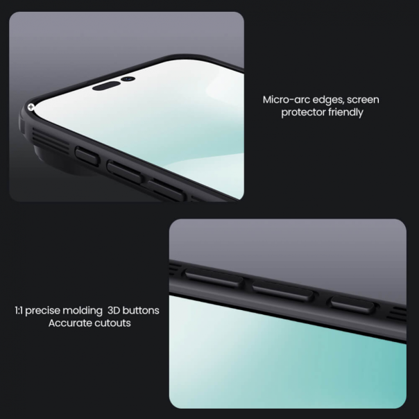 Maska za iPhone 17 Air 66 Nillkin CamShield Pro Magnetic crna - 223879