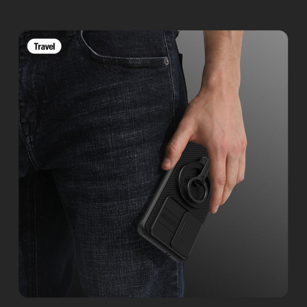 Maska za Samsung Galaxy S24 Nillkin CamShield Pro Magnetic crna - 212084