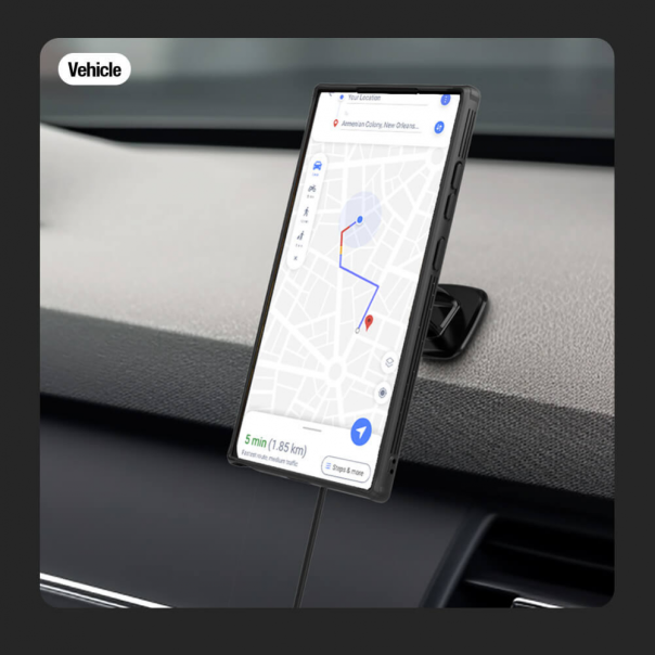 Maska za Samsung Galaxy S24 Ultra Nillkin CamShield Pro Magnetic crna - 212086