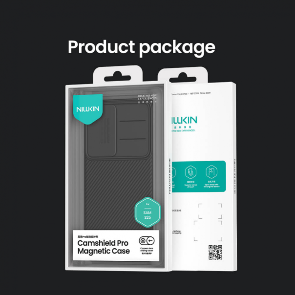 Torbica Nillkin CamShield Pro Magnetic za Samsung S931B Galaxy S25 crna - 220100