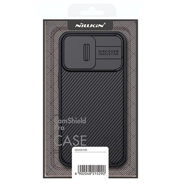 Maska za iPhone 13 Pro 6.1 Nillkin CamShield Pro crna - 95751