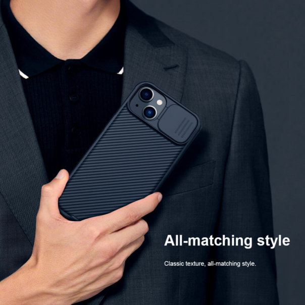 Maska za iPhone 14 Nillkin CamShield Pro plava - 203815-1