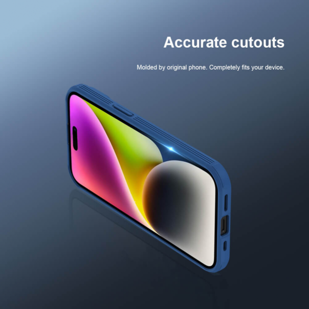 Maska za iPhone 15 Plus 6.7 Nillkin CamShield Pro zelena - 210146-1