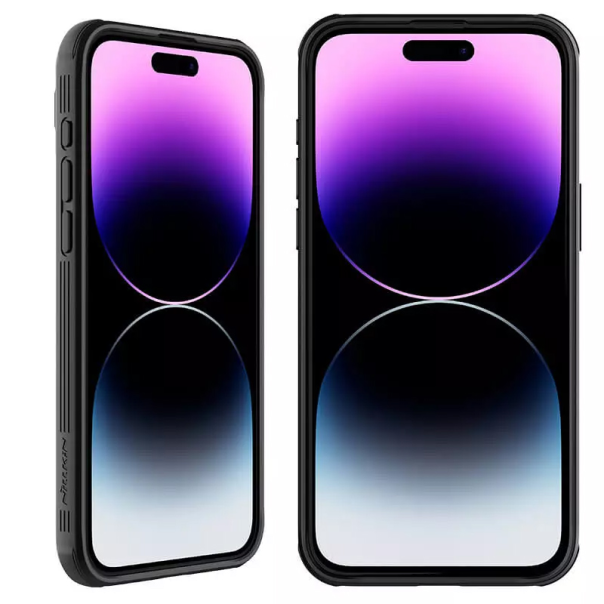 Maska za iPhone 15 Pro 6.1 Nillkin CamShield Pro crna - 209898