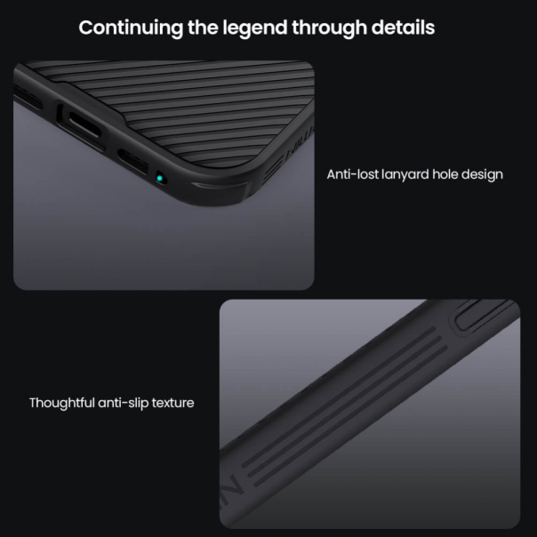 Maska za iPhone 17 63 Nillkin CamShield Pro crna - 223563