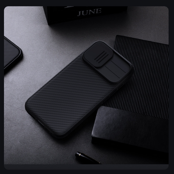 Maska za iPhone 17 63 Nillkin CamShield Pro crna - 223563