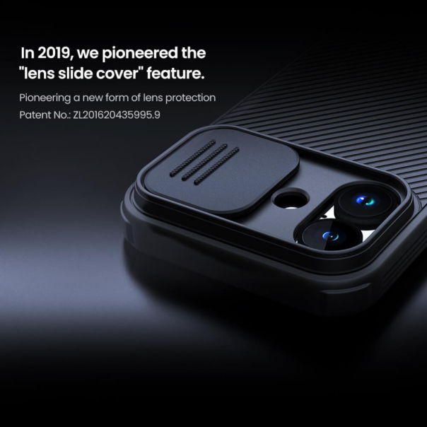 Maska za iPhone 17 63 Nillkin CamShield Pro plava - 223882