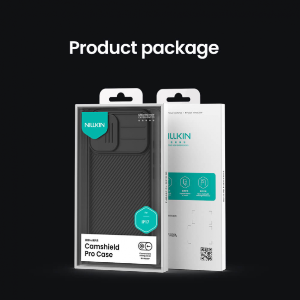 Maska za iPhone 17 63 Nillkin CamShield Pro zelena - 223883