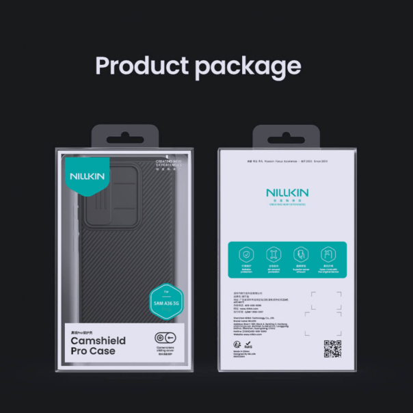 Torbica Nillkin CamShield Pro za Samsung A366B Galaxy A36 5G crna - 220102