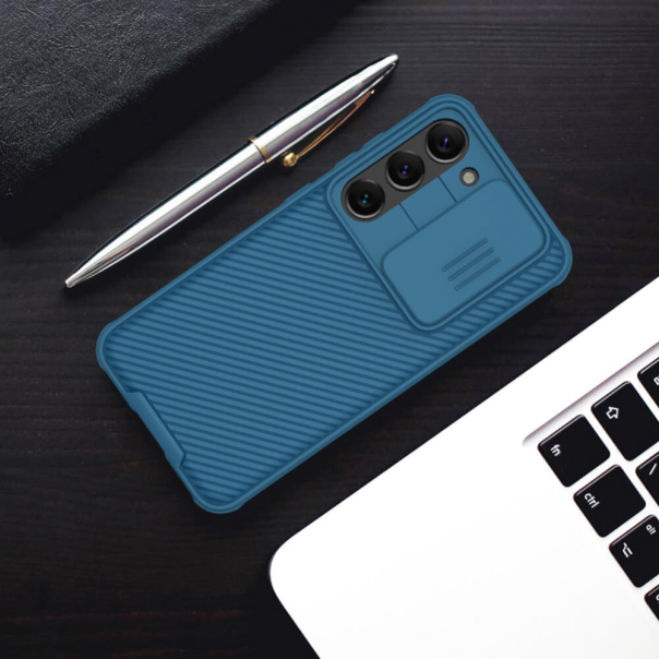 Maska za Samsung Galaxy S23 Plus Nillkin CamShield Pro plava - 205713