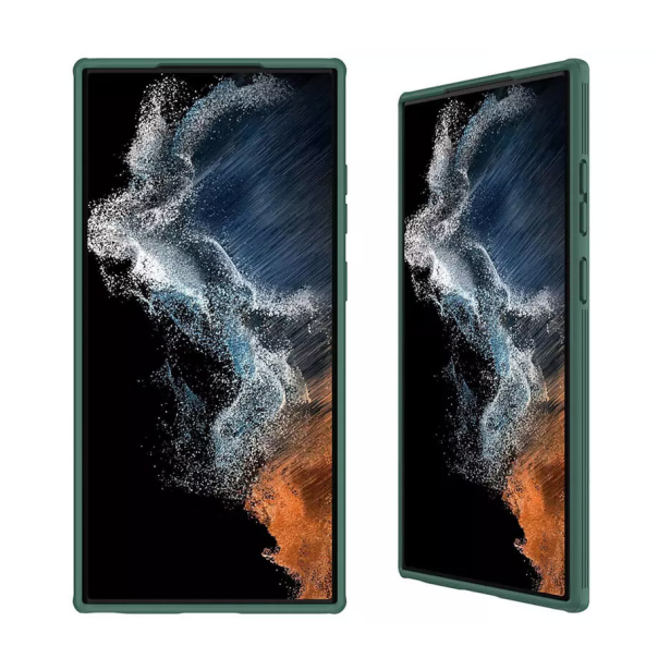 Maska za Samsung Galaxy S23 Ultra Nillkin CamShield Pro zelena - 205938