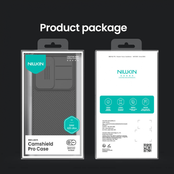 Maska za Samsung Galaxy S25 Ultra Nillkin CamShield Pro plava - 218809