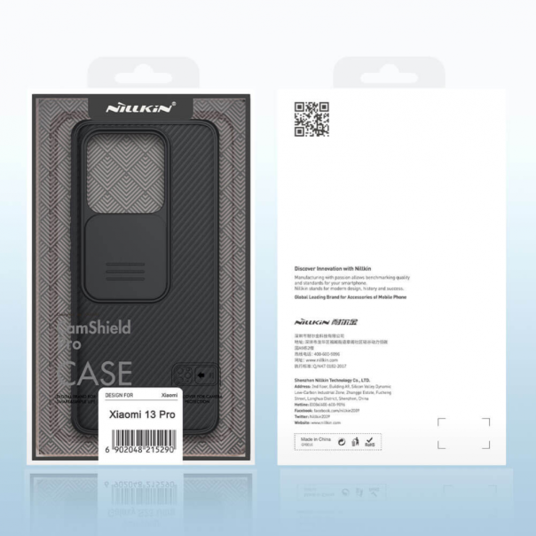 Maska za Xiaomi 13 Pro Nillkin CamShield Pro plava - 206164