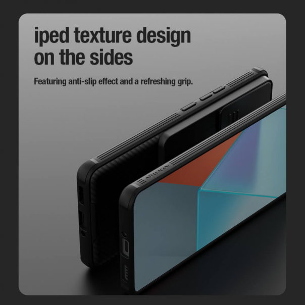 Torbica Nillkin CamShield Pro za Xiaomi Redmi Note 13 Pro Plus crna - 213718