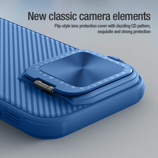 Maska za iPhone 16 Pro 6.3 Nillkin CamShield Prop Magnetic crna - 216326